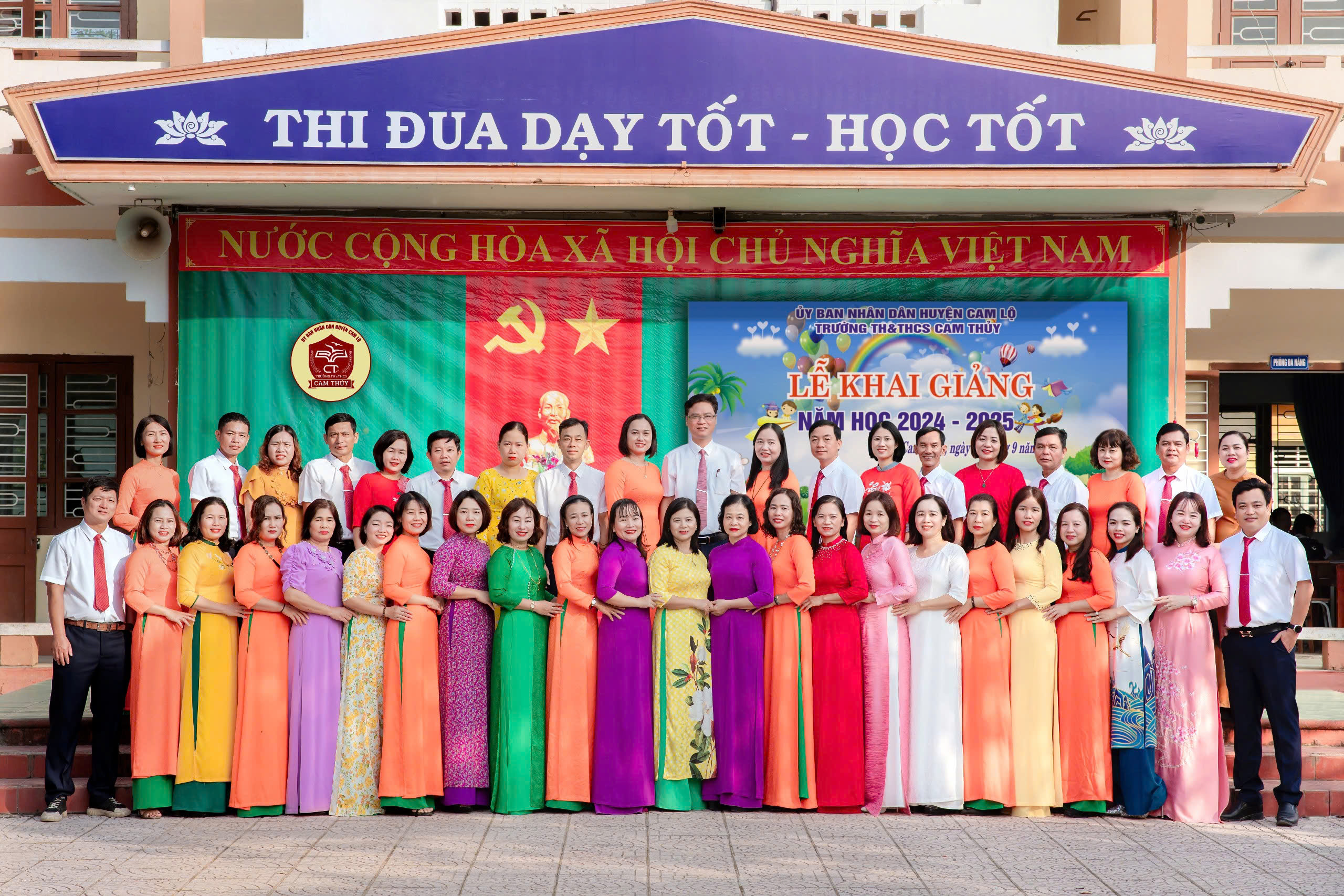 Trường TH&THCS Cam Thủy - hành trình 50 năm xây dựng và phát triển