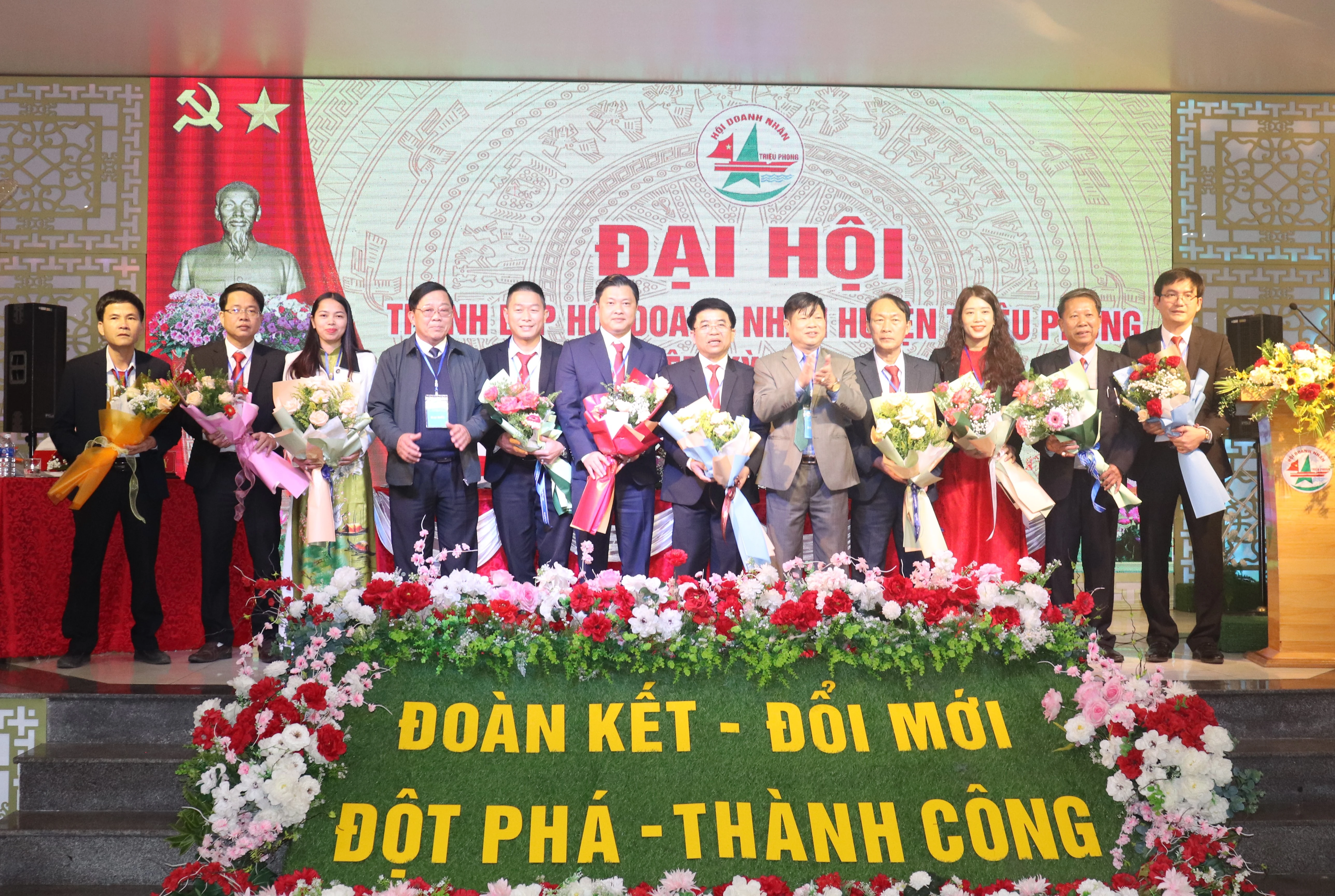 Đại hội thành lập Hội Doanh nhân huyện Triệu Phong