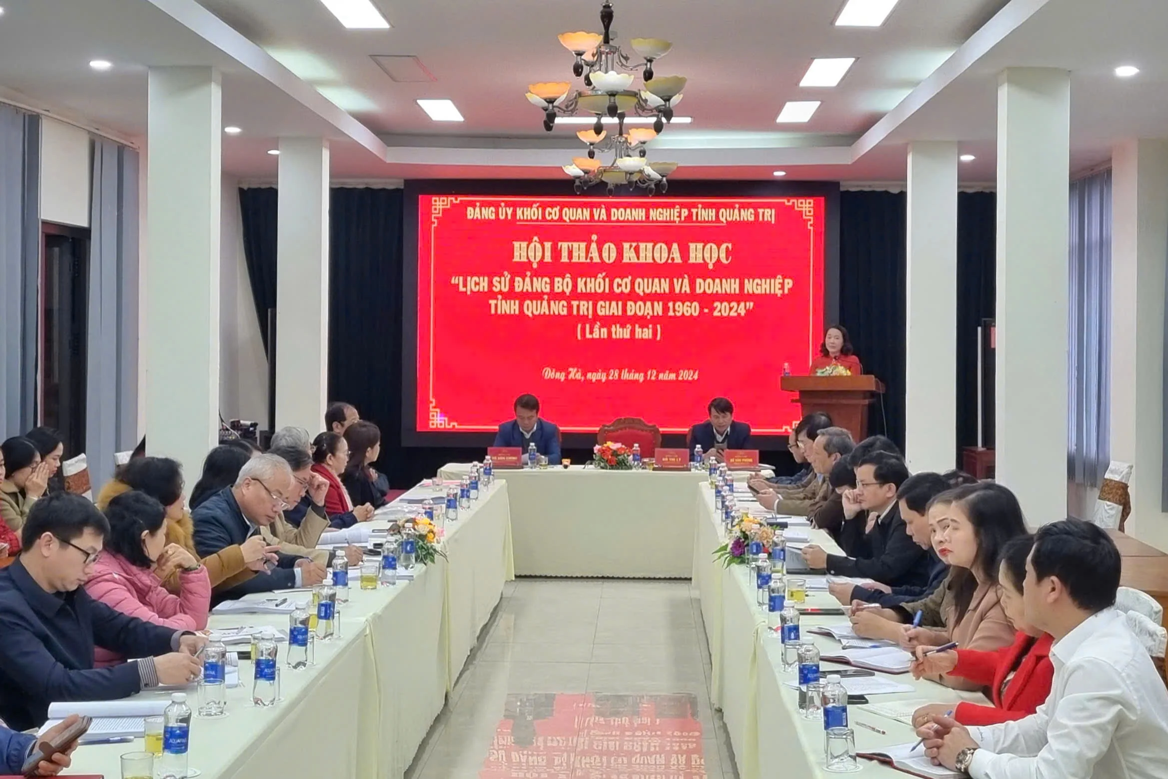 Hội thảo khoa học “Lịch sử Đảng bộ Khối cơ quan và Doanh nghiệp tỉnh Quảng Trị giai đoạn 1960 - 2024” lần thứ hai