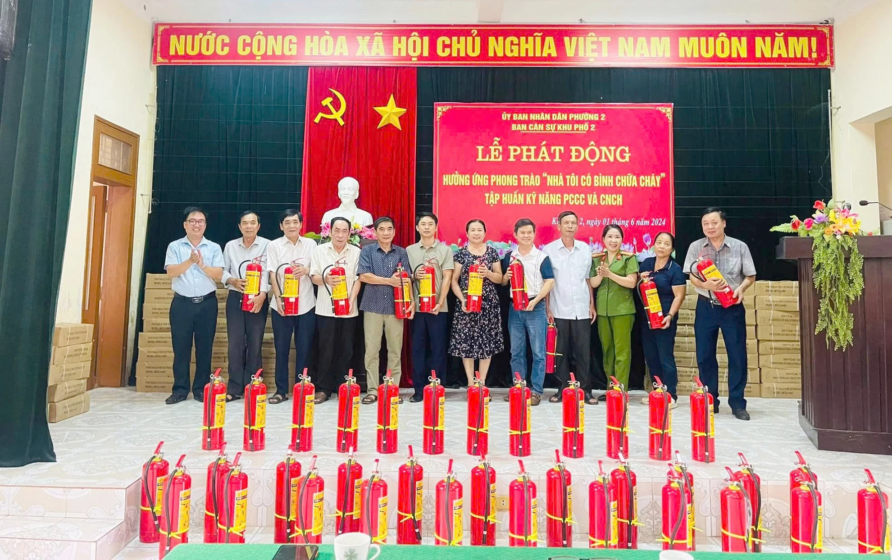 Công an Phường 2, thị xã Quảng Trị nỗ lực vì bình yên cuộc sống