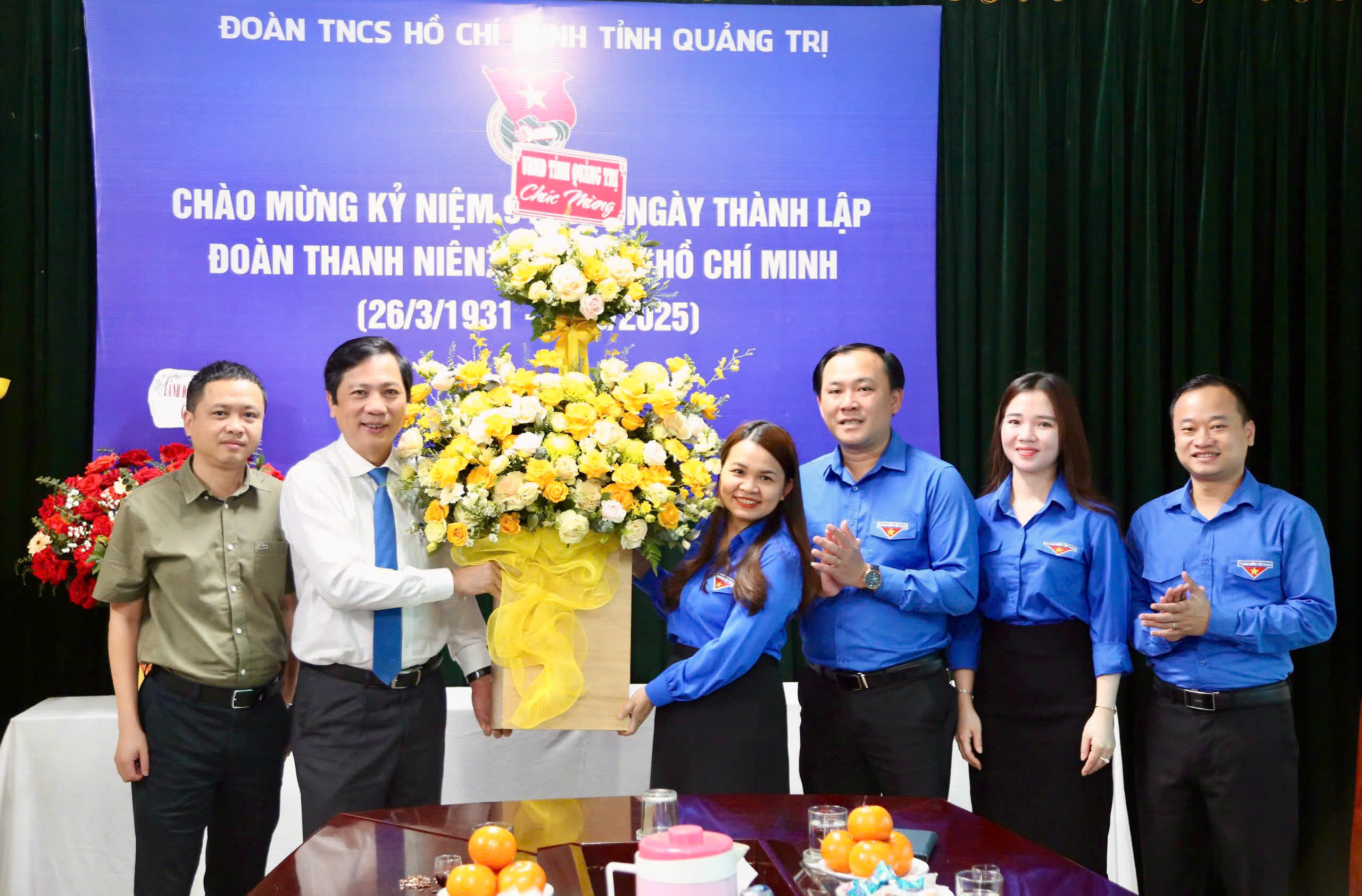 Lãnh đạo tỉnh Quảng Trị chúc mừng Tỉnh đoàn nhân 94 năm thành lập Đoàn TNCS Hồ Chí Minh