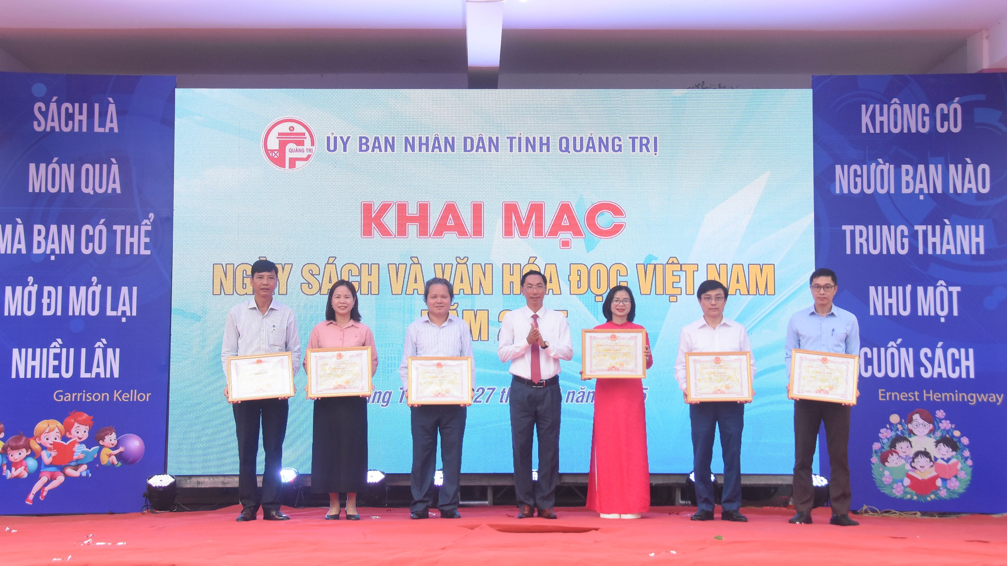 Khai mạc Ngày Sách và Văn hóa đọc Việt Nam tại tỉnh Quảng Trị năm 2025