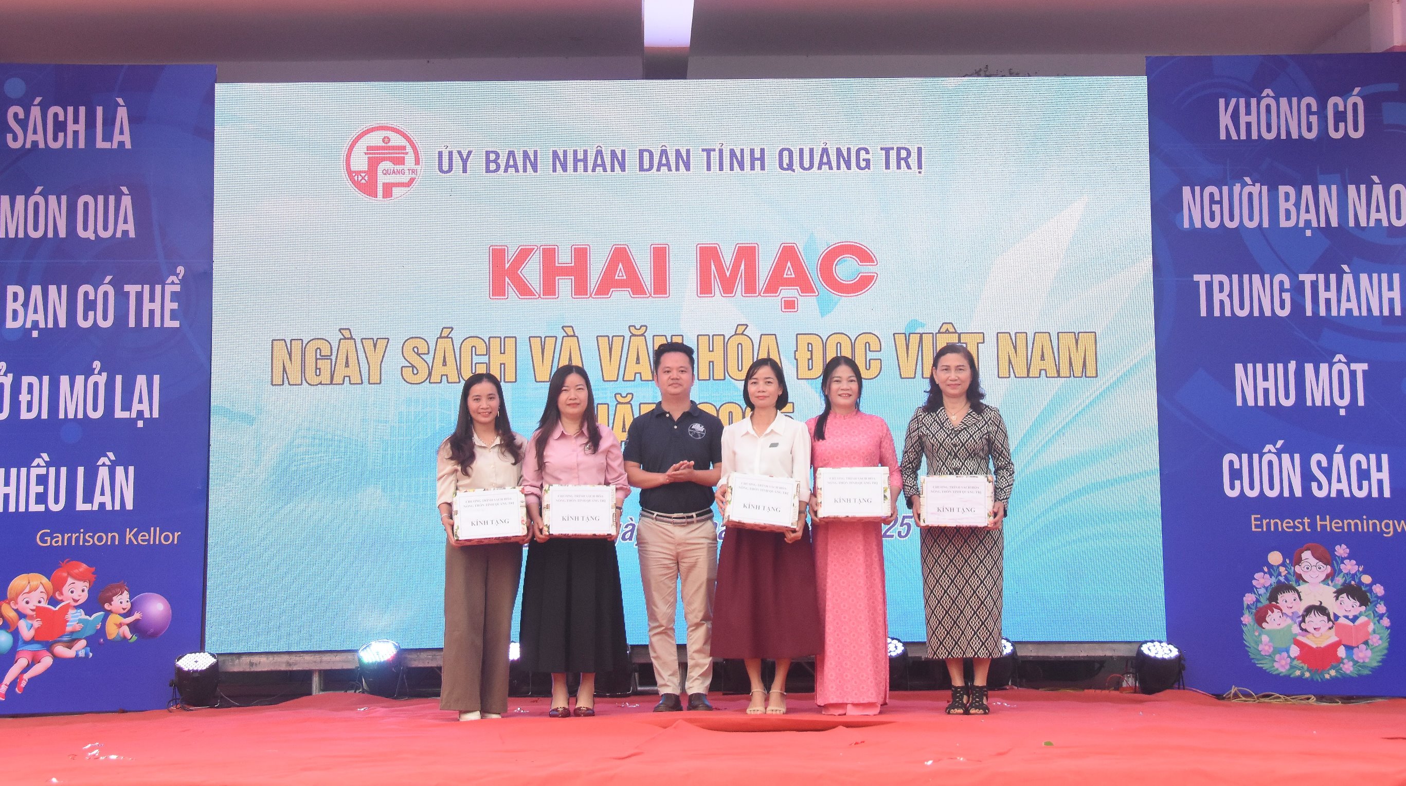 Khai mạc Ngày Sách và Văn hóa đọc Việt Nam tại tỉnh Quảng Trị năm 2025