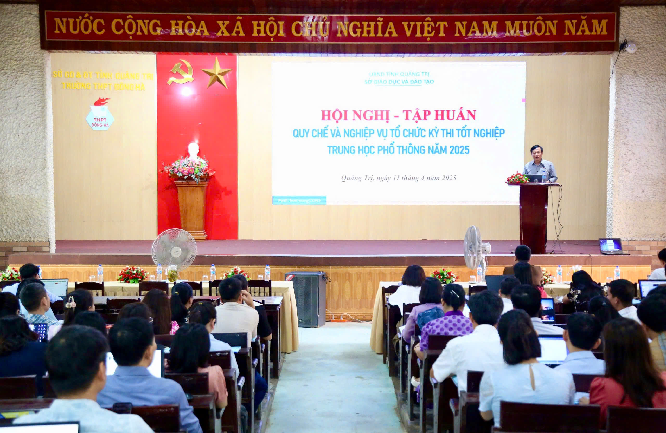 Tập huấn quy chế và nghiệp vụ tổ chức Kỳ thi tốt nghiệp THPT năm 2025