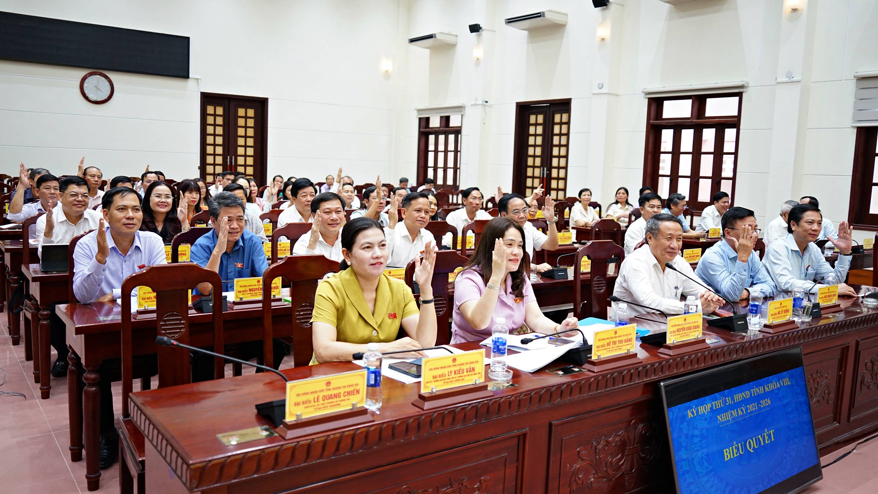 Kỳ họp thứ 31 HĐND tỉnh khóa VIII: Thông qua Nghị quyết thành lập tỉnh Quảng Trị trên cơ sở hợp nhất tỉnh Quảng Bình, Quảng Trị
