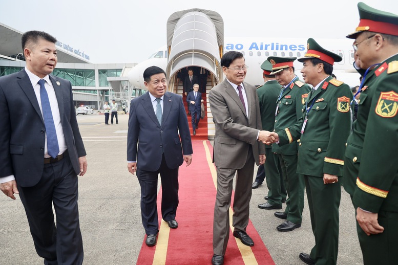 Tổng Bí thư, Chủ tịch nước Lào đến Việt Nam dự Lễ kỷ niệm 30/4