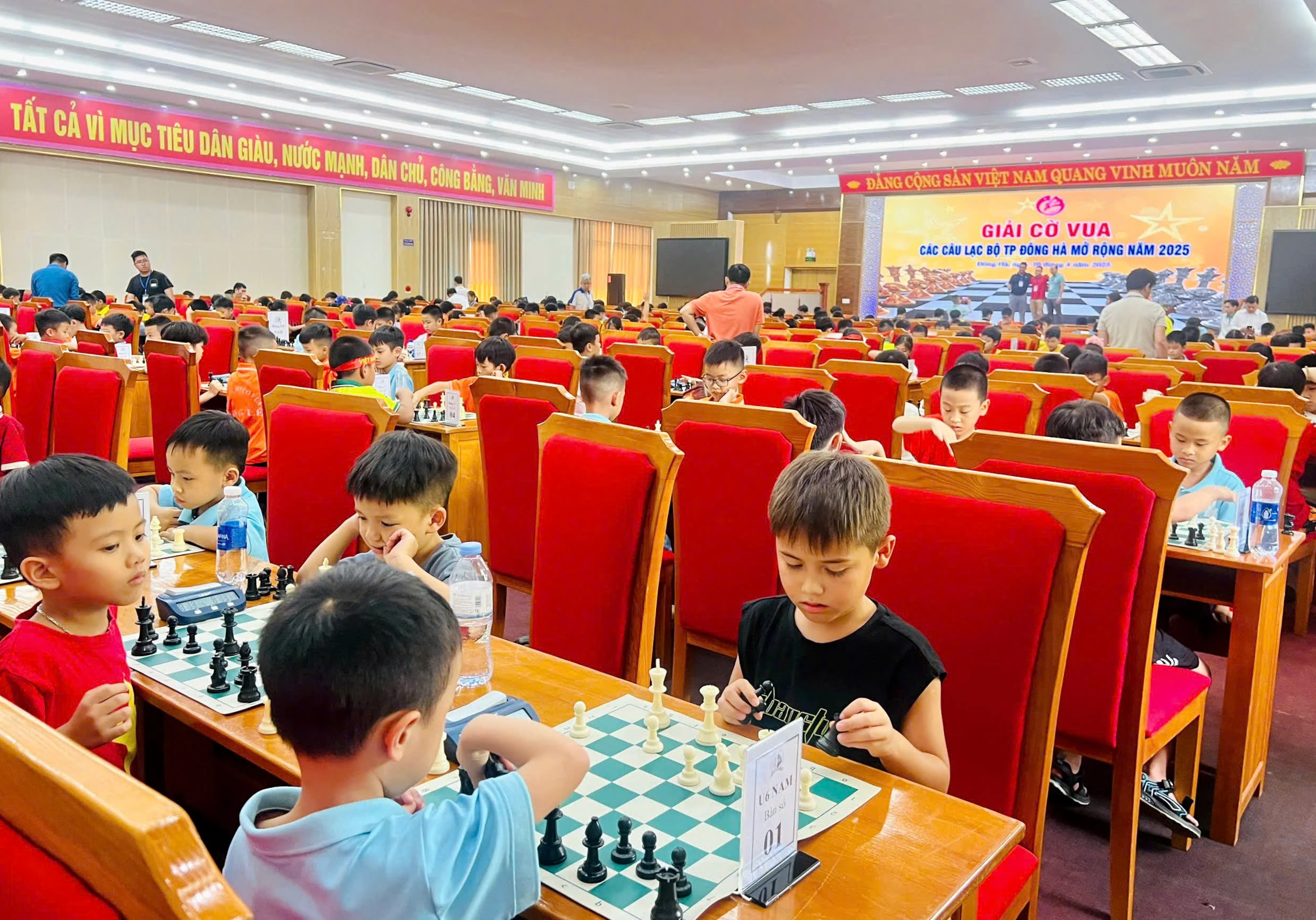 Giải Cờ vua các Câu lạc bộ TP. Đông Hà mở rộng lần thứ III - năm 2025