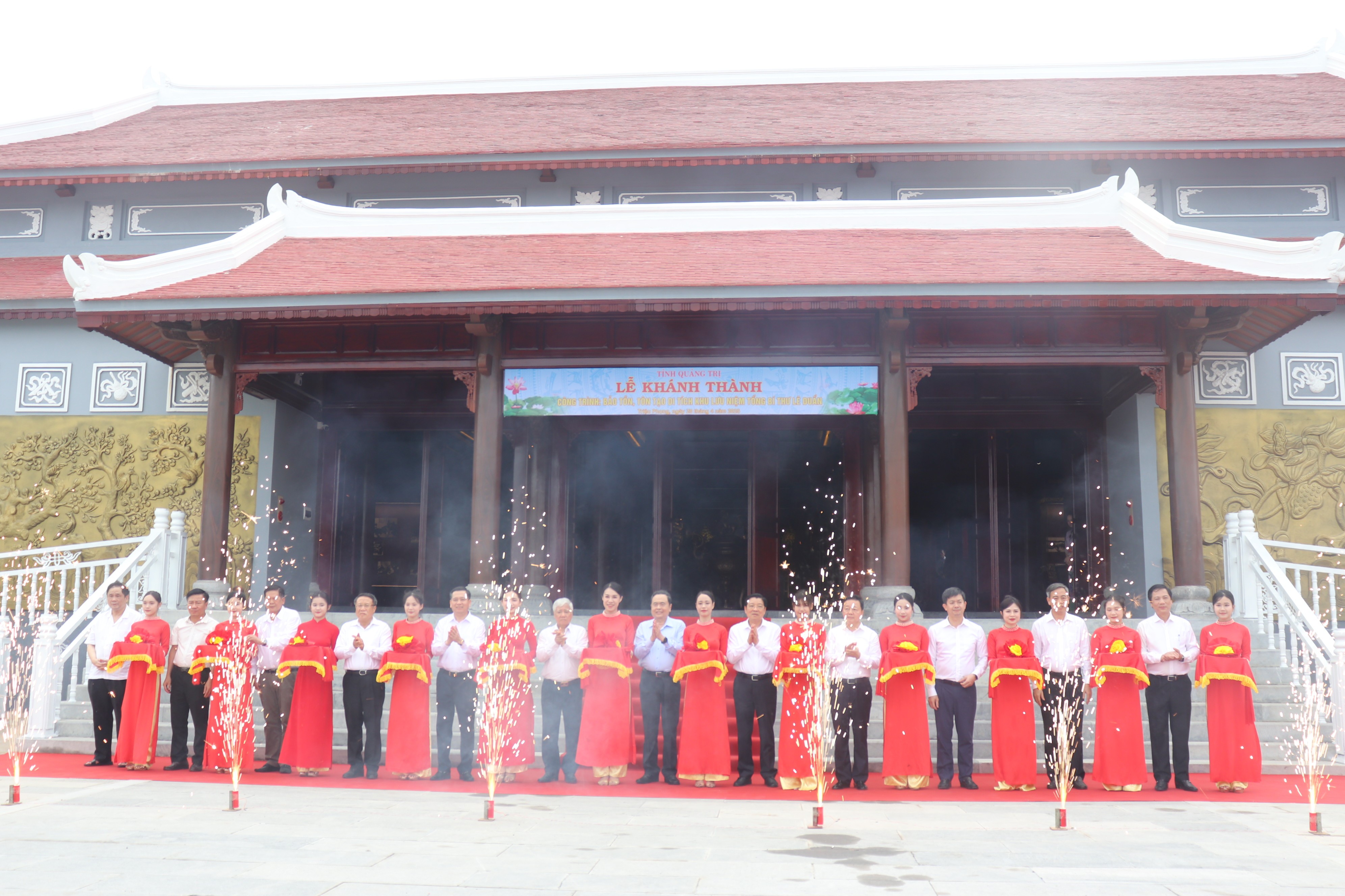 Khánh thành công trình Bảo tồn, tôn tạo Khu lưu niệm Tổng Bí thư Lê Duẩn