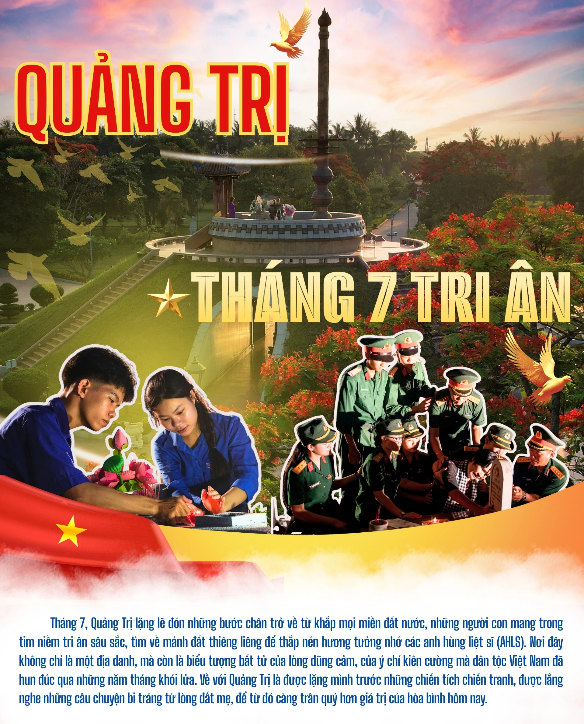 QUẢNG TRỊ THÁNG 7 TRI ÂN