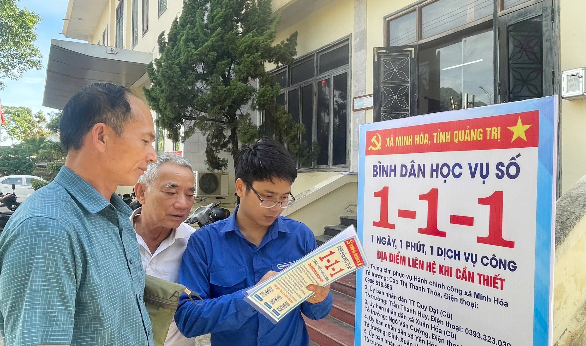 Phong trào “Bình dân học vụ số” ở xã Minh Hóa: Để không ai đứng ngoài cuộc