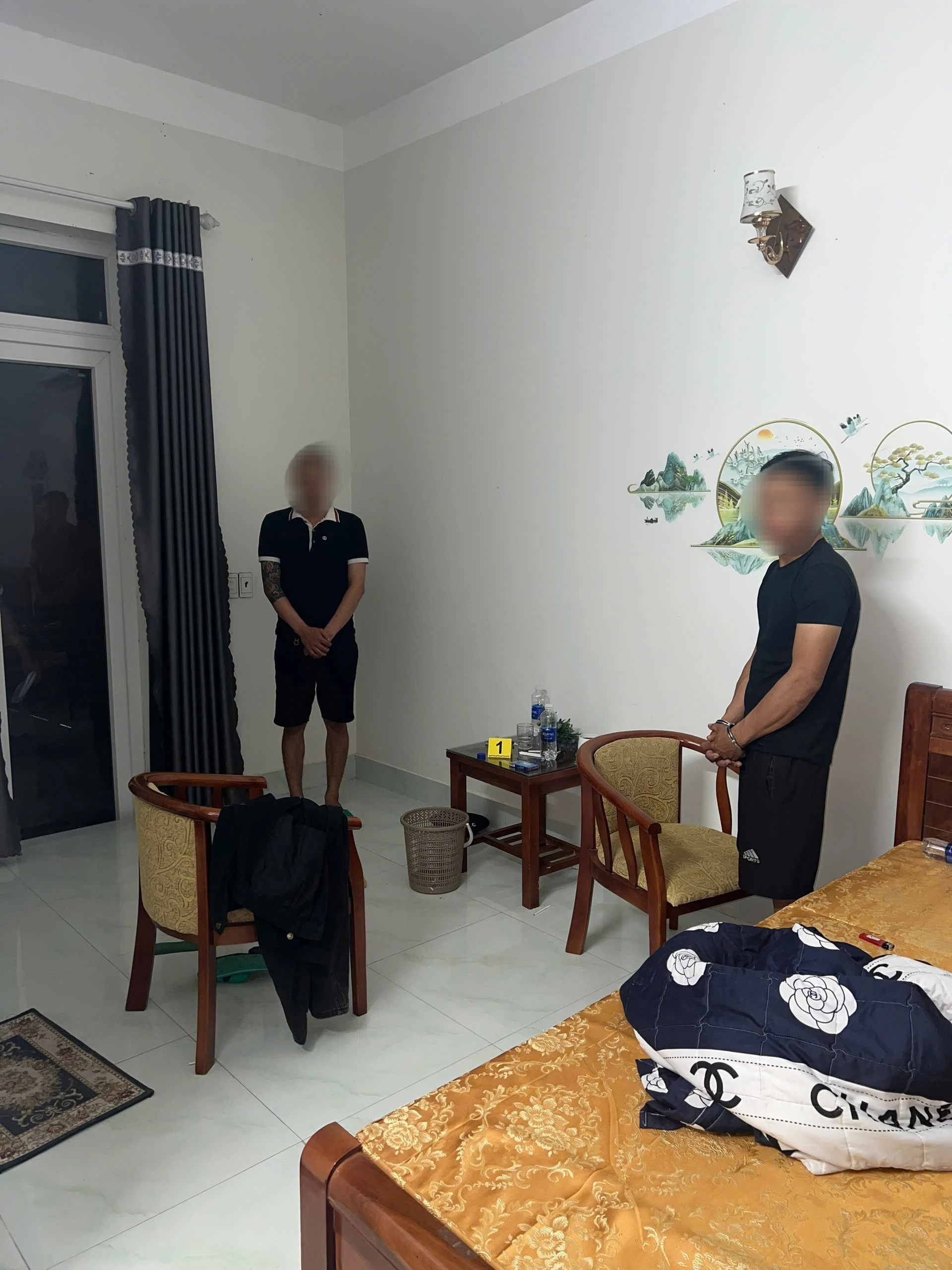 Công an xã Nam Cửa Việt phát hiện nhóm đối tượng ma túy